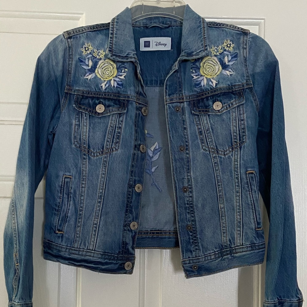 GAP Girls Disney BELLE Jean Jacket